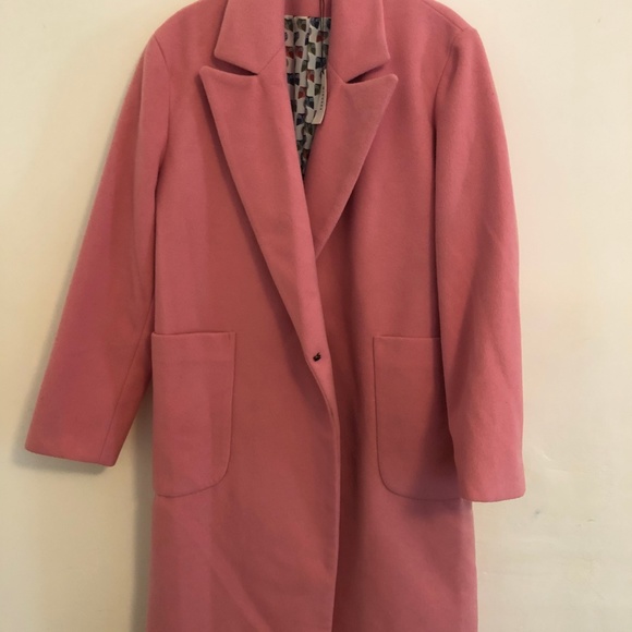 Minusey Pink Oversized Coat - Picture 6 of 6